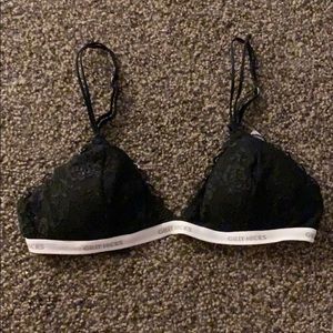 Black lace bralette from Gilly Hicks, Hollister